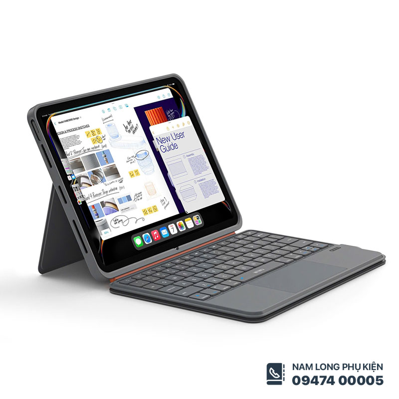Bao da bàn phím iPad WiWU 3in1 Magnetic MK-005