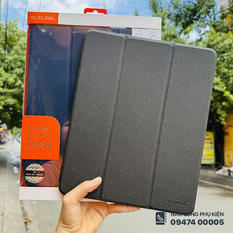 Bao da iPad Air 13inch 2024 Mutural - Ảnh 2