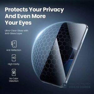 Alternative view of Cường lực Nillkin iPhone 17 Pro Max chống nhìn trộm, bảo mật cao