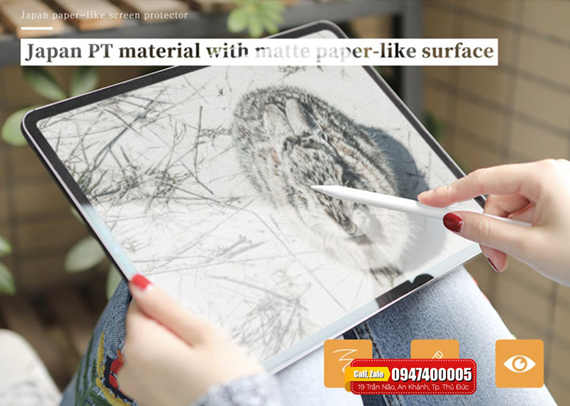 Miếng dán Paper-like iPad Gen 10 WiWU - Ảnh 2