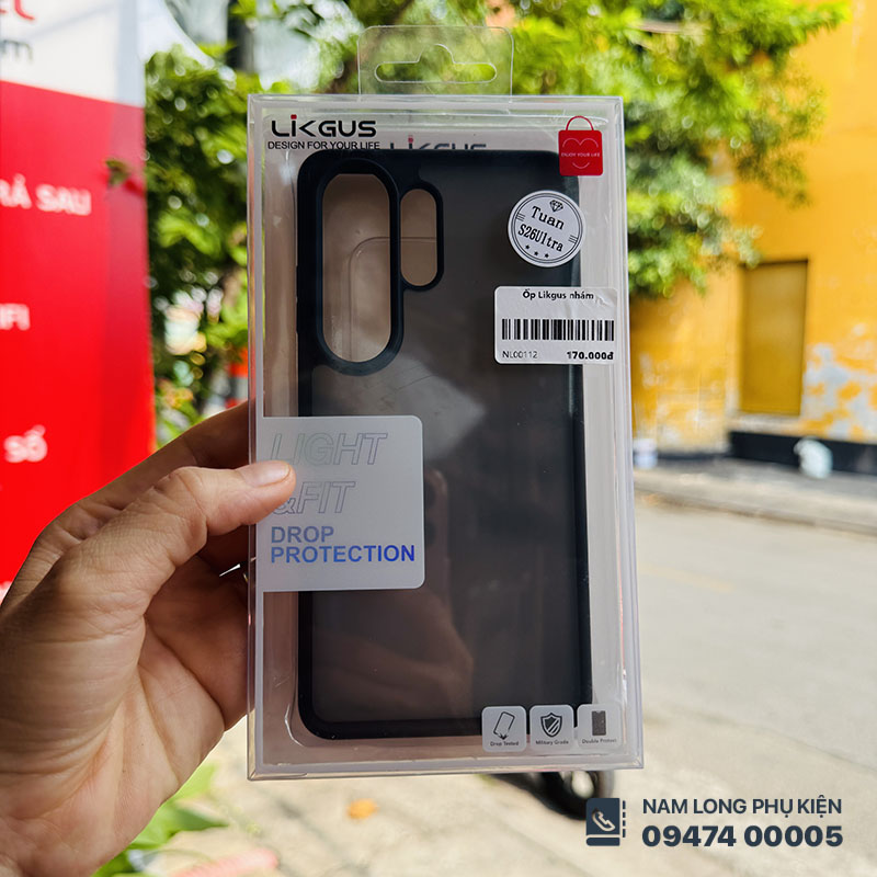 Ốp lưng Galaxy S26 Ultra Likgus nhám