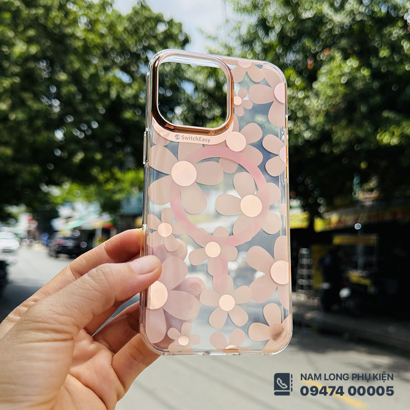 Ốp lưng iPhone 16 Pro Max Switcheasy 3D Rose - Ảnh 4