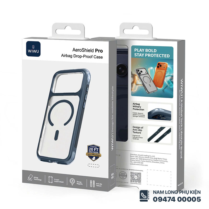 Ốp lưng iPhone 17 Pro Max WiWU AEROSHIELD PRO AS-202 - Ảnh 4