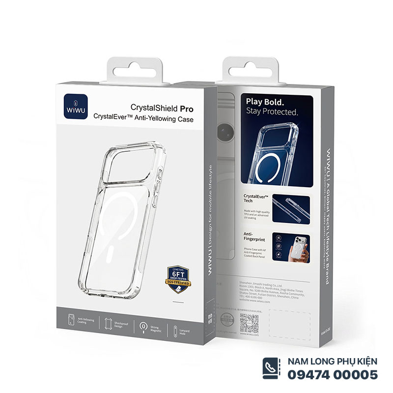 Ốp lưng iPhone 17 Pro Max WiWU CrystalShield Pro CS-202 - Ảnh 10