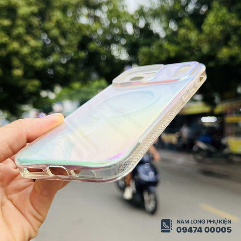 Ốp lưng iPhone 17 Pro Max ZAGG Milan Snap Iridescent - Ảnh 6