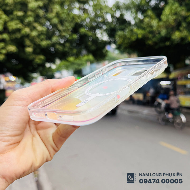 Ốp lưng iPhone 17 Pro Max ZAGG Milan Snap Iridescent - Ảnh 8