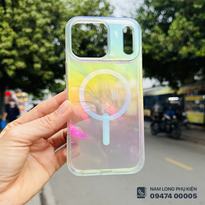 Ốp lưng iPhone 17 Pro Max ZAGG Milan Snap Iridescent - Ảnh 9